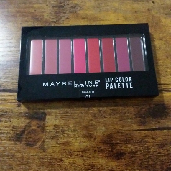 SALE!!! Maybelline Lip Studio Lip Color Palette Shade 01 Color Sensational New - Picture 5 of 9